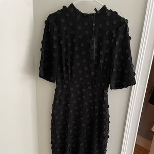 Beautiful black midi dress NWT